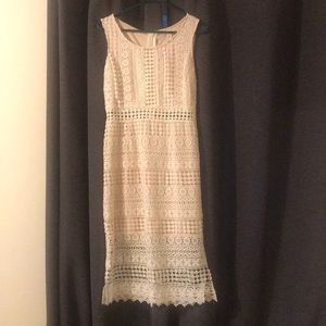 ModCloth Ivory dress